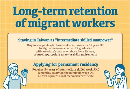 Long-term retention of migrant workers